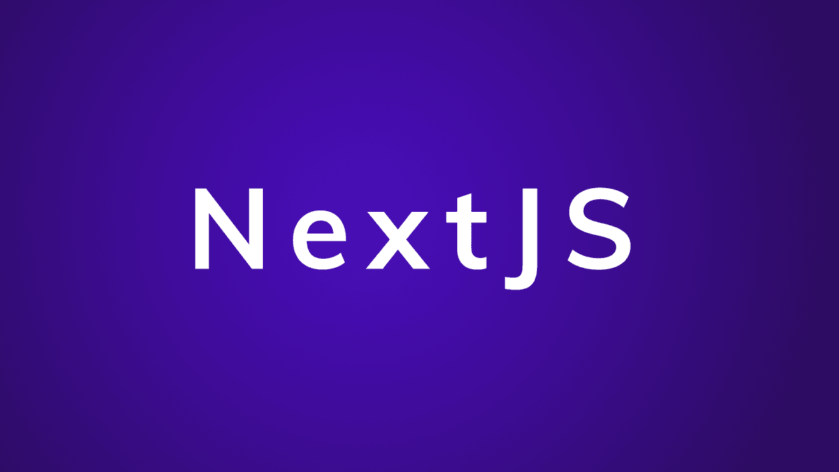 Getting Started with NextJS